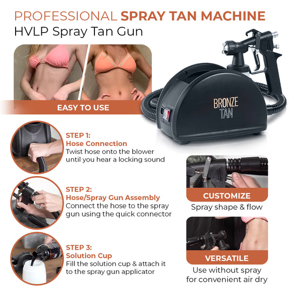 Professional Spray Tan Machine | Tanning Products | Bronze Tan