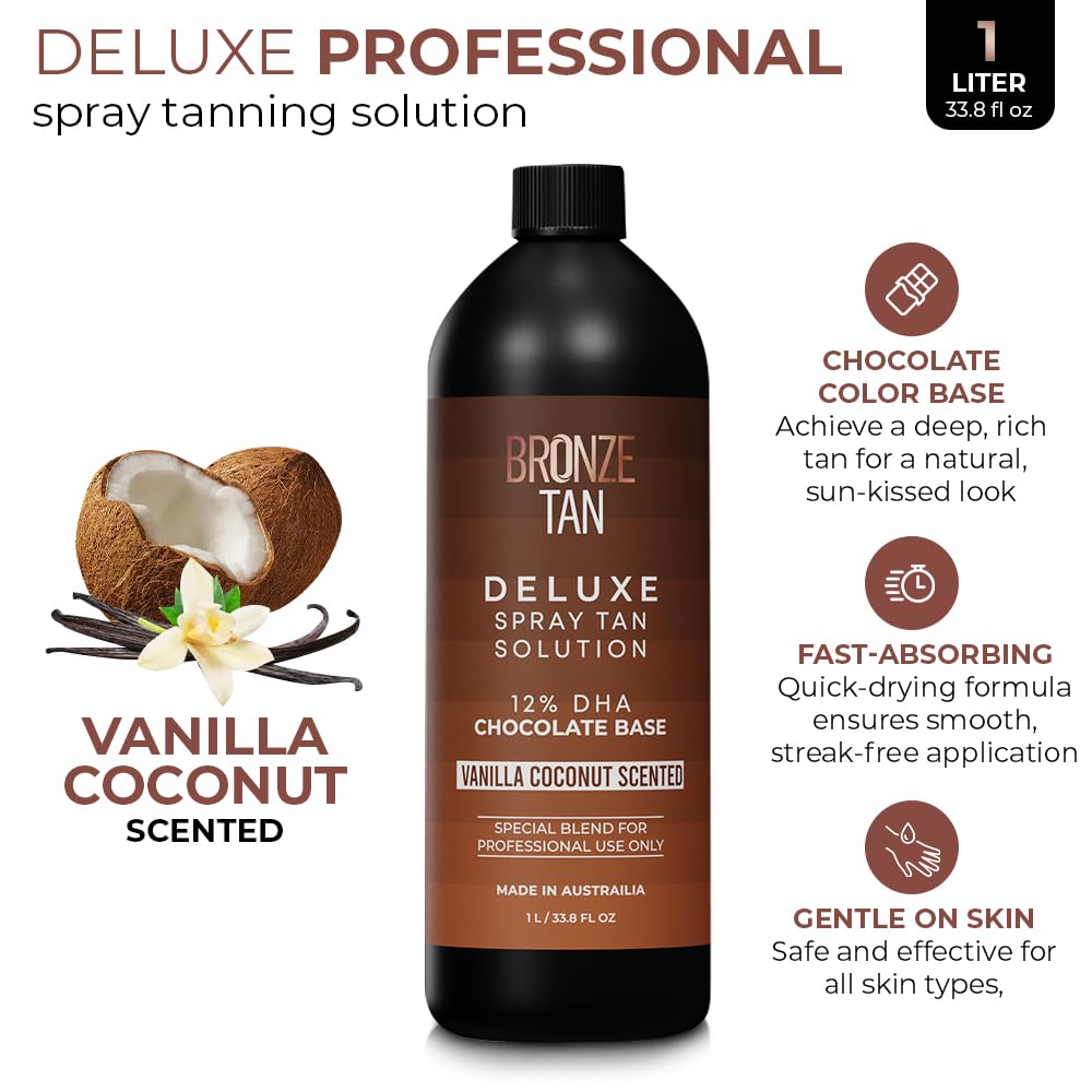 Spray Tan Solution Chocolate Base 12% 1L