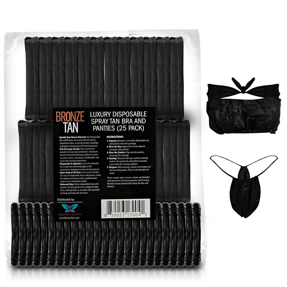 Disposable Spray Tan Under Garments (25 Count) – Bronze Tan