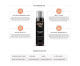 1 Hour Express Dark Self Tanning Mousse | Self Tanning Mitts | Bronze Tan | Self Tanning Products | Self Tanner | Sunless Tanning