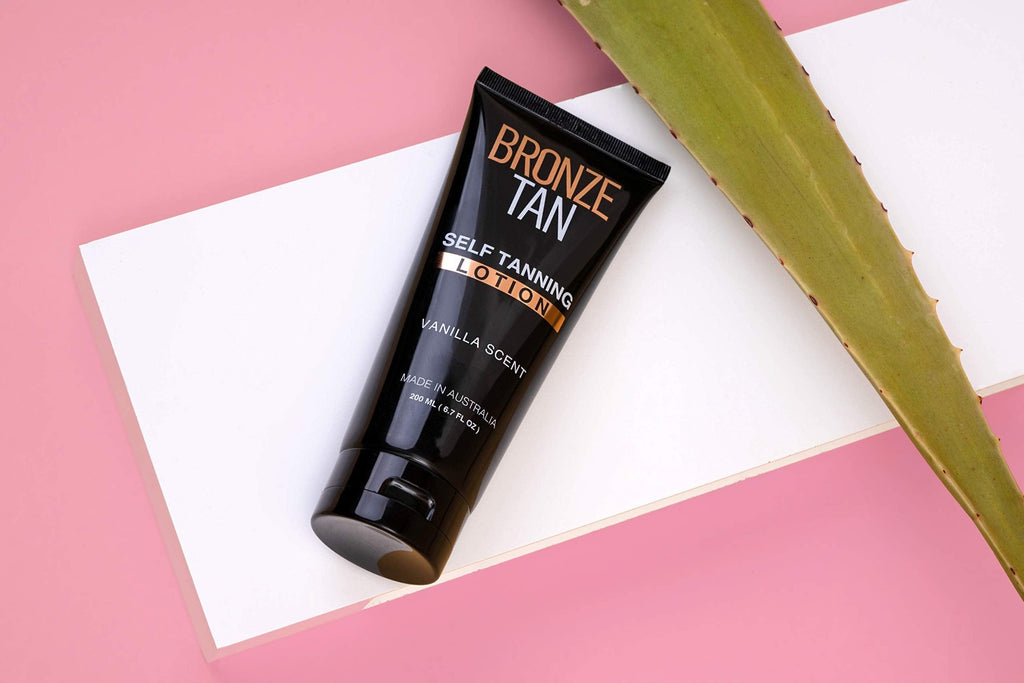 Natural and Organic Self Tanning Lotion Bronze Tan