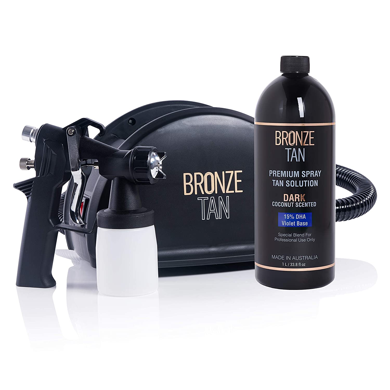 Professional Spray Tan Solution Dark Blend | Bronze Tan | Self Tanning Products | Self Tanner | Sunless Tanning