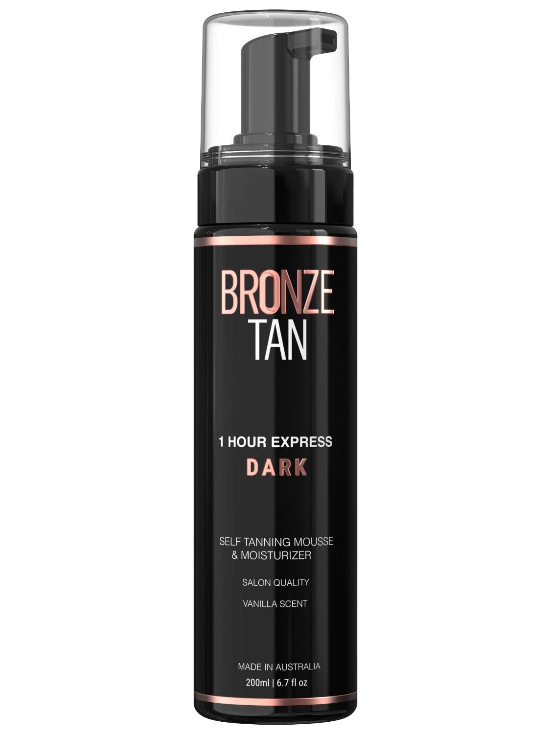 1 Hour Express Dark Self Tanning Mousse | Self Tanning Mitts | Bronze Tan | Self Tanning Products | Self Tanner | Sunless Tanning